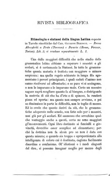 Gli studi in Italia periodico didattico, scientifico e letterario