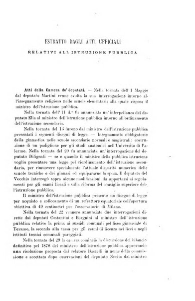 Gli studi in Italia periodico didattico, scientifico e letterario