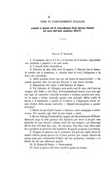 Gli studi in Italia periodico didattico, scientifico e letterario