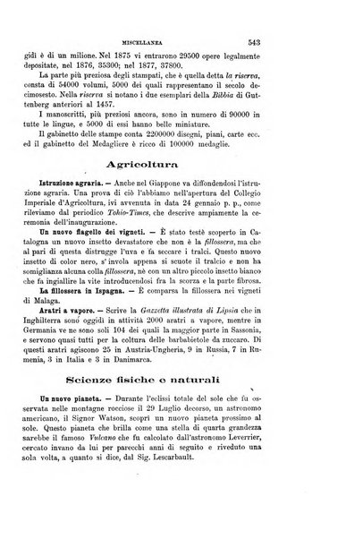 Gli studi in Italia periodico didattico, scientifico e letterario