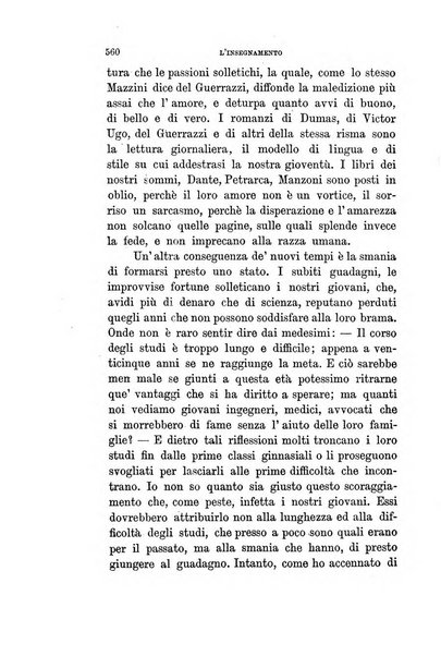 Gli studi in Italia periodico didattico, scientifico e letterario