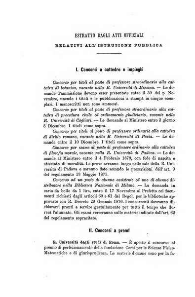 Gli studi in Italia periodico didattico, scientifico e letterario