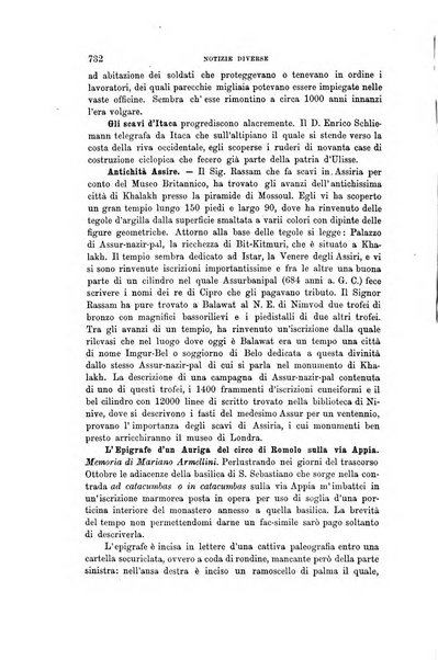 Gli studi in Italia periodico didattico, scientifico e letterario