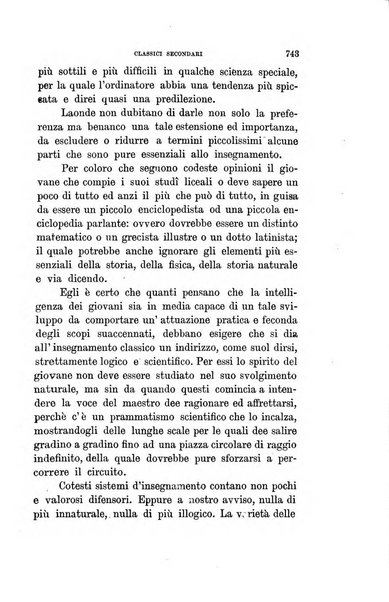 Gli studi in Italia periodico didattico, scientifico e letterario