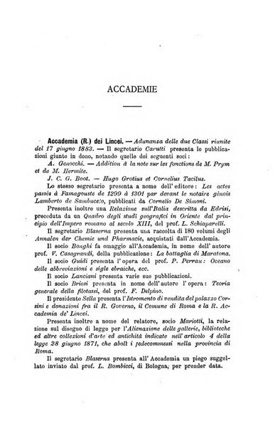 Gli studi in Italia periodico didattico, scientifico e letterario