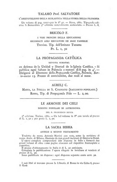 Gli studi in Italia periodico didattico, scientifico e letterario