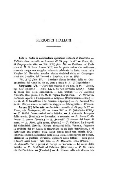 Gli studi in Italia periodico didattico, scientifico e letterario