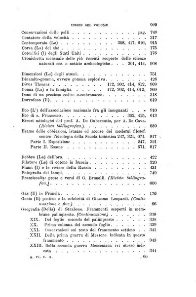 Gli studi in Italia periodico didattico, scientifico e letterario