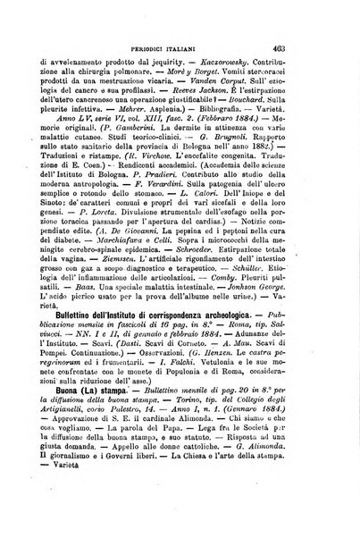 Gli studi in Italia periodico didattico, scientifico e letterario