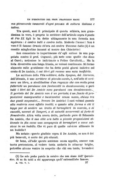 Gli studi in Italia periodico didattico, scientifico e letterario