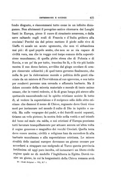 Studi religiosi rivista critica e storica