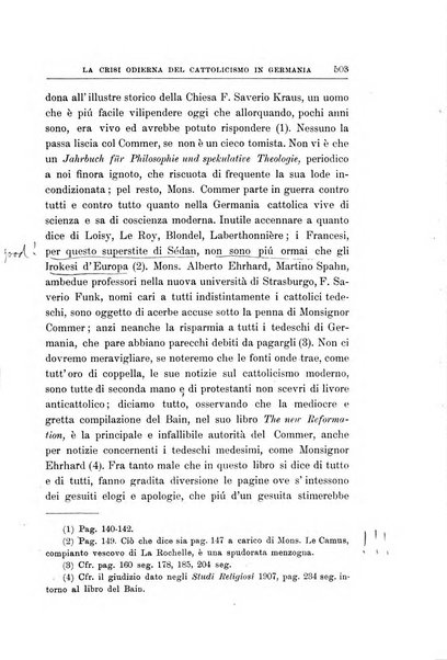 Studi religiosi rivista critica e storica