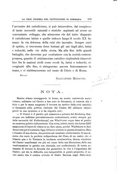 Studi religiosi rivista critica e storica