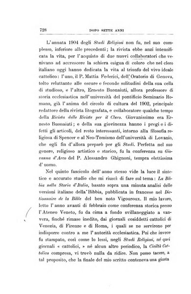 Studi religiosi rivista critica e storica