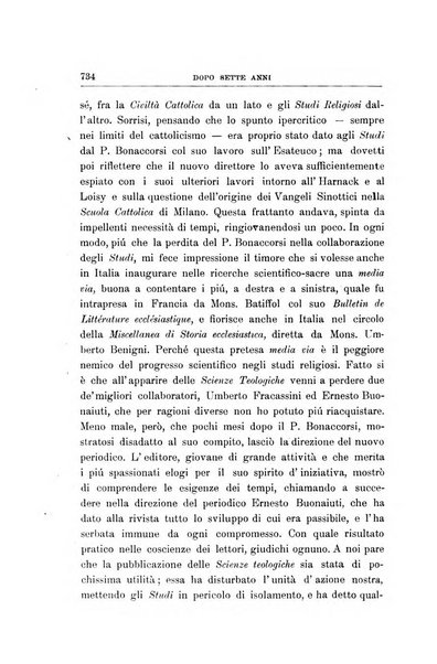 Studi religiosi rivista critica e storica