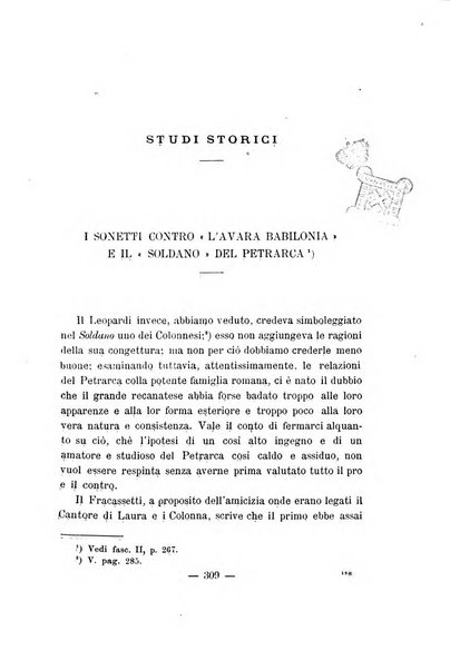 Studi storici