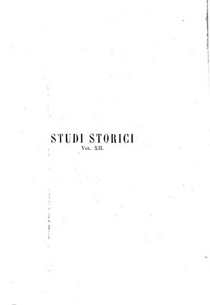 Studi storici