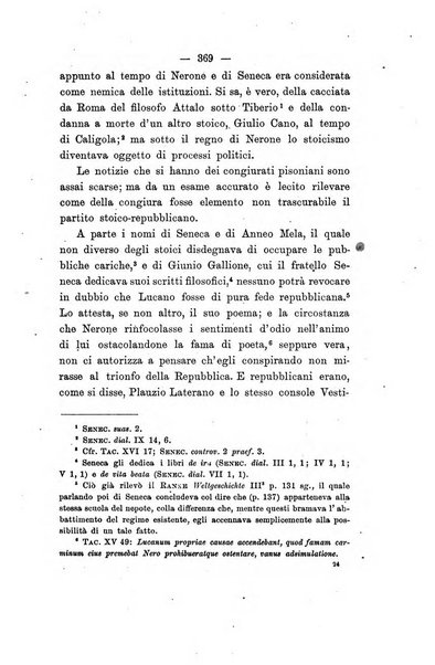 Studi storici per l'antichita classica