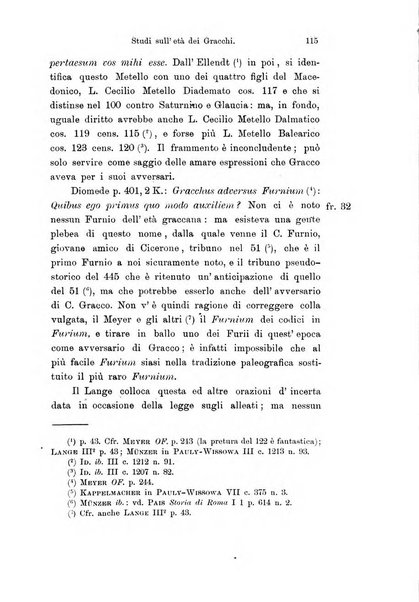 Studi storici per l'antichita classica