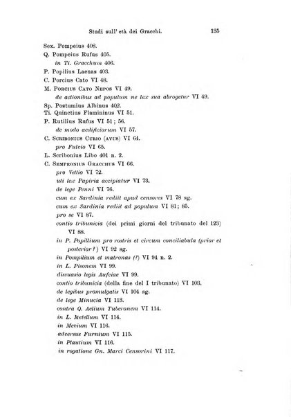 Studi storici per l'antichita classica