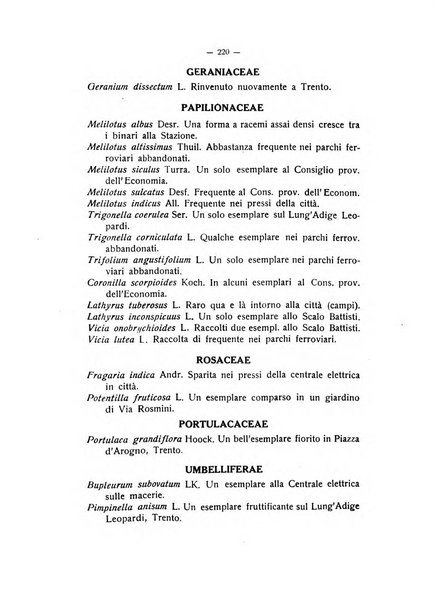 Studi trentini di scienze naturali rivista della Società per gli studi trentini