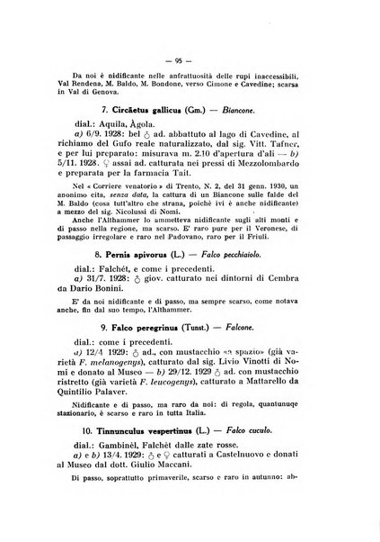 Studi trentini di scienze naturali rivista della Società per gli studi trentini