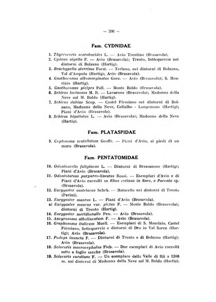 Studi trentini di scienze naturali rivista della Società per gli studi trentini