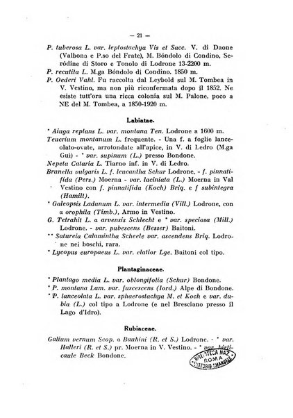 Studi trentini di scienze naturali rivista della Società per gli studi trentini