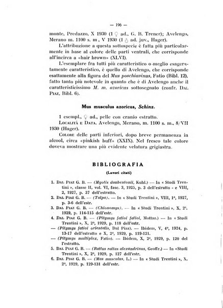 Studi trentini di scienze naturali rivista della Società per gli studi trentini