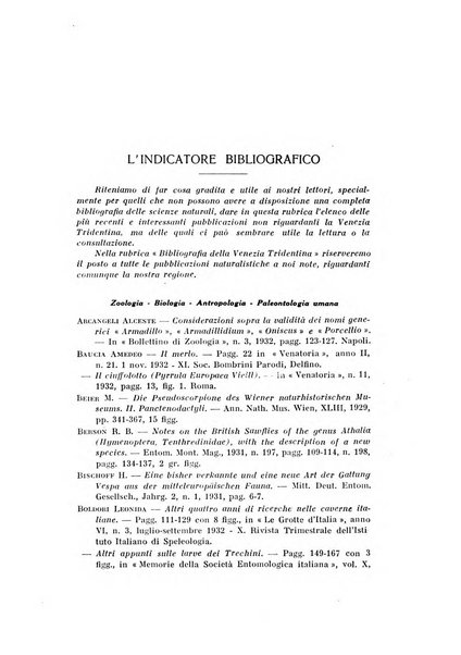 Studi trentini di scienze naturali rivista della Società per gli studi trentini