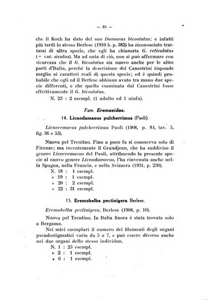 Studi trentini di scienze naturali rivista della Società per gli studi trentini