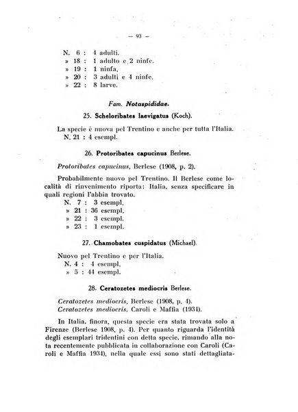 Studi trentini di scienze naturali rivista della Società per gli studi trentini