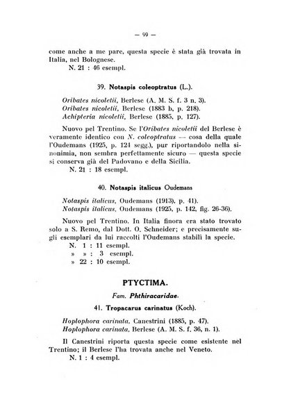 Studi trentini di scienze naturali rivista della Società per gli studi trentini