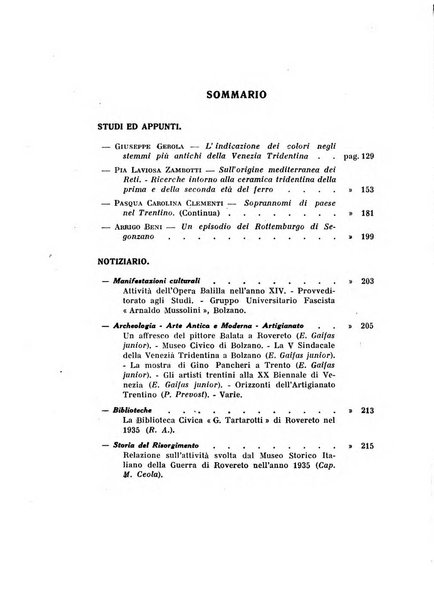 Studi trentini di scienze naturali rivista della Società per gli studi trentini