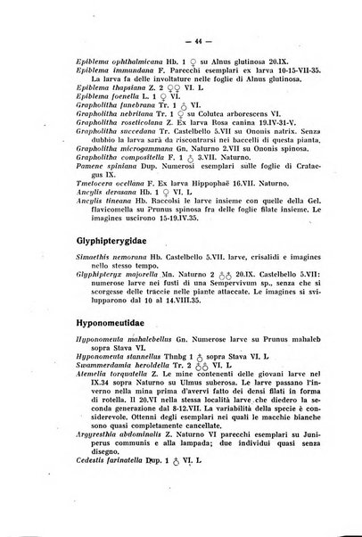 Studi trentini di scienze naturali rivista della Società per gli studi trentini