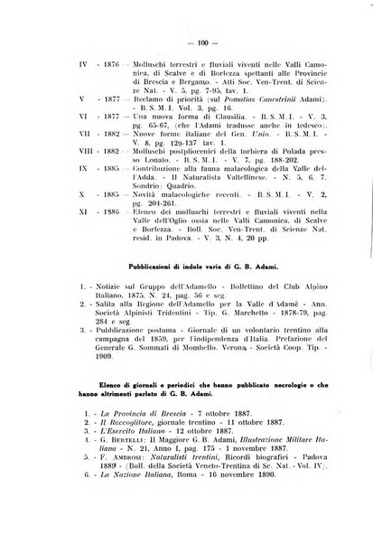 Studi trentini di scienze naturali rivista della Società per gli studi trentini