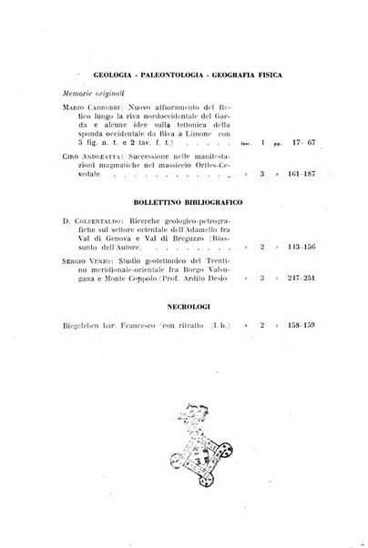 Studi trentini di scienze naturali rivista della Società per gli studi trentini