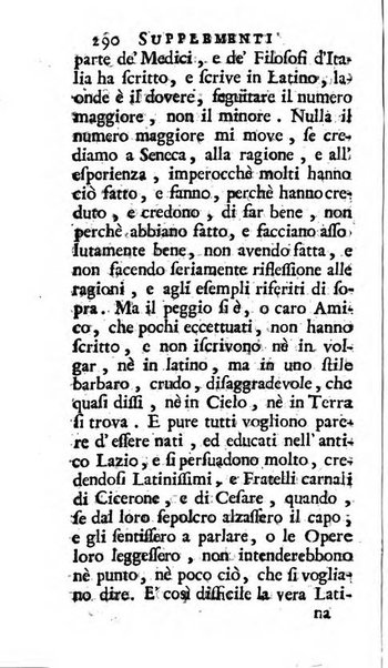 Supplementi al giornale de' letterati d'Italia