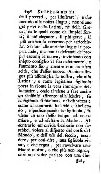 Supplementi al giornale de' letterati d'Italia