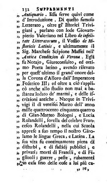 Supplementi al giornale de' letterati d'Italia