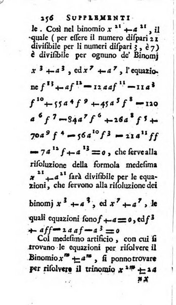 Supplementi al giornale de' letterati d'Italia