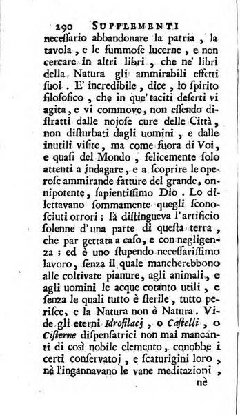 Supplementi al giornale de' letterati d'Italia
