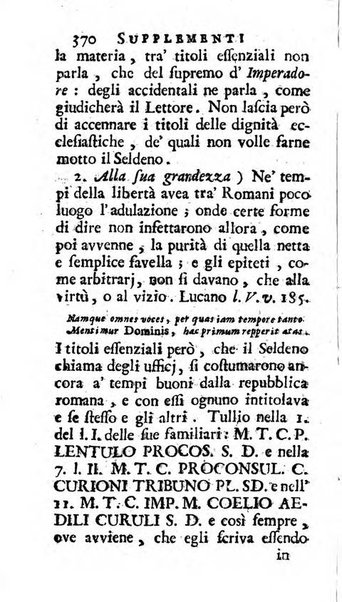 Supplementi al giornale de' letterati d'Italia