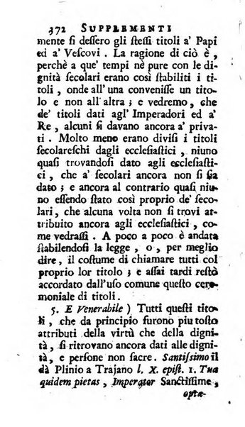 Supplementi al giornale de' letterati d'Italia