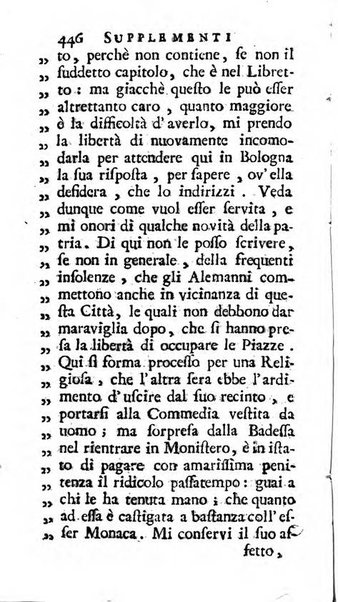 Supplementi al giornale de' letterati d'Italia