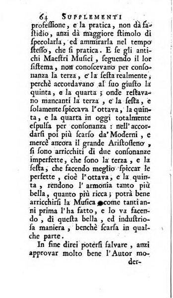 Supplementi al giornale de' letterati d'Italia