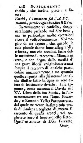 Supplementi al giornale de' letterati d'Italia