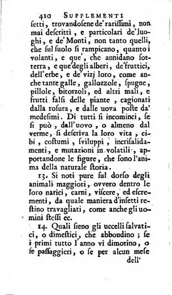 Supplementi al giornale de' letterati d'Italia