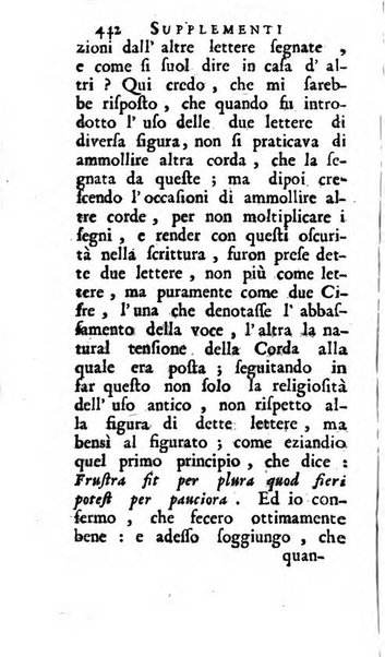 Supplementi al giornale de' letterati d'Italia