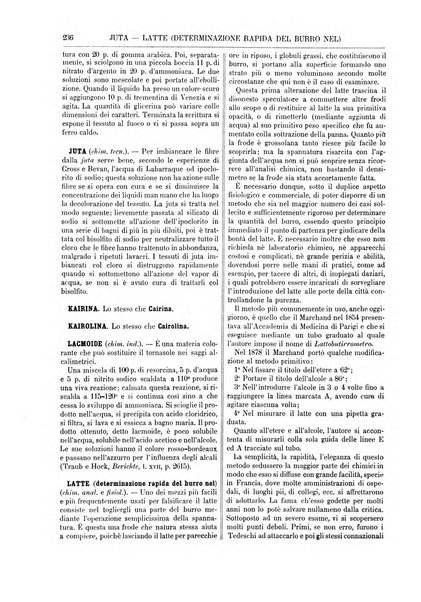 Supplemento annuale alla Enciclopedia di chimica scientifica e industriale colle applicazioni all'agricoltura ed industrie agronomiche ...